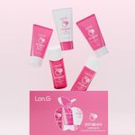 Lon.G Pink Apple Pure 5-Step Skincare Travel Mini Kit 20ml x 5ea Pore Care Set _ Made in Korea